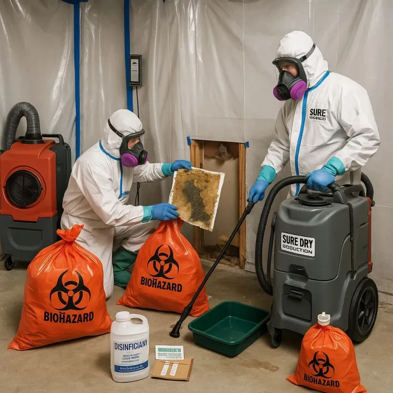 Contaminated Water Handling Protocols process in Marinette County, WI