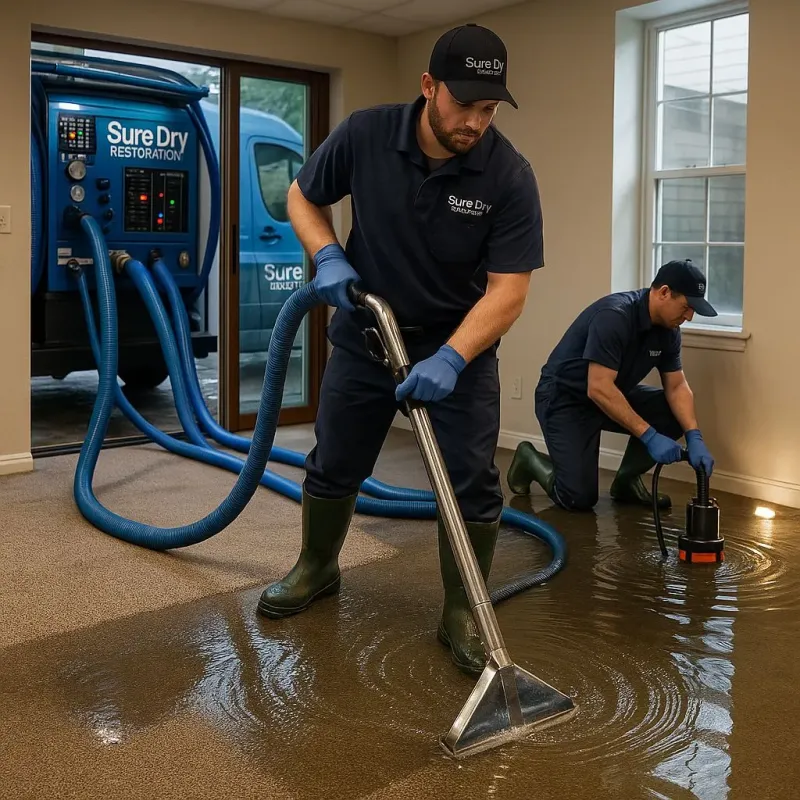 Water Extraction and Removal process in Marinette County, WI